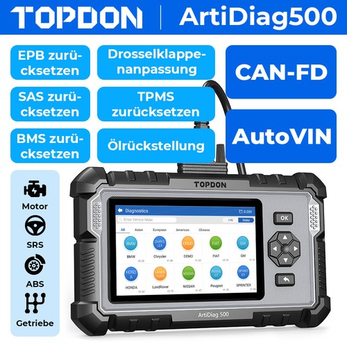 Topdon artidiag500 kfz - artidiag500,