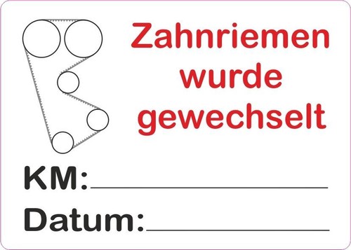 Stück serviceaufkleber - stück,