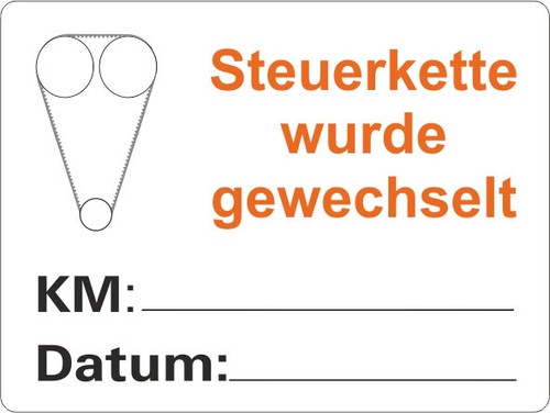 Stück serviceaufkleber - stück,