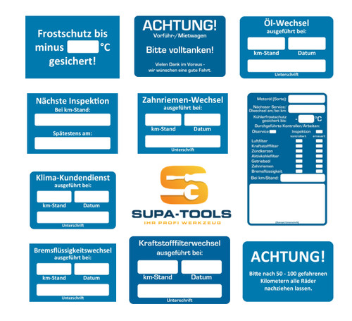 Kundendienst aufkleber - kundendienst,