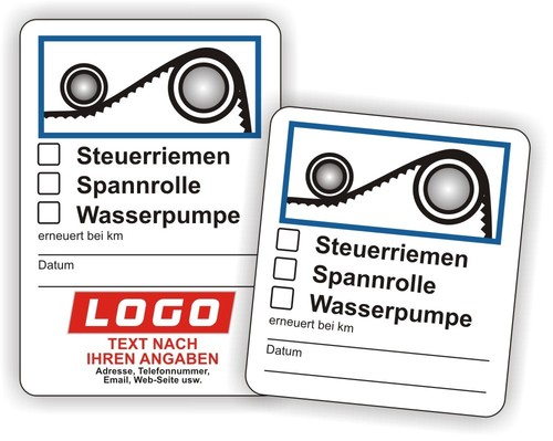 Spannrolle service aufkleber - service,
