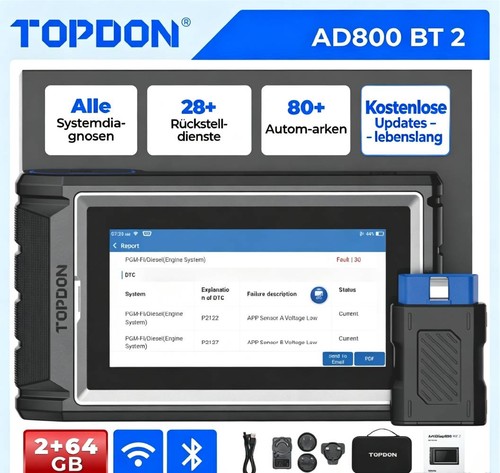 Topdon artidiag800 0 - topdon, 2.0