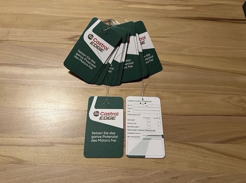 Castrol ölzettel - 20,